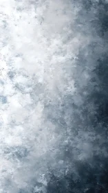 Ethereal winter mist in textured abstract gradient field.