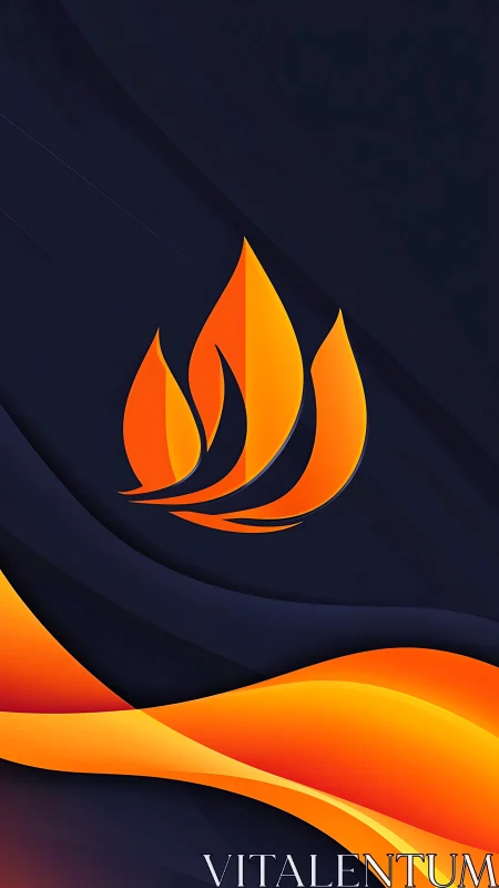 Dancing Flames Ignite Against Velvet Darkness