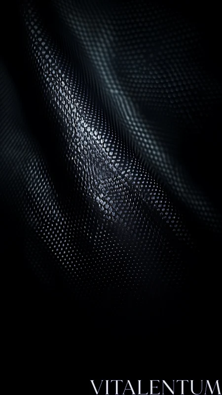 Dark synthetic textured surface with directional highlights.