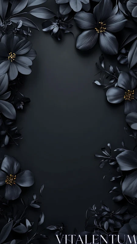 Dark Blooms: A Garden of Midnight Flowers.