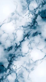 Soft blue marble clouds drifting through a calm sky.