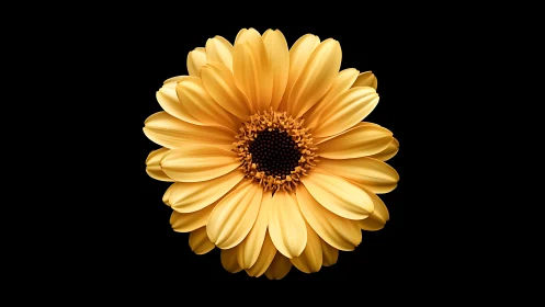 Golden Bloom Centerpiece: Pure Sunshine Petals.