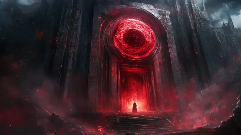 Scarlet vortex portal dominates monumental infernal gate