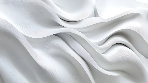 Parametric white surface waves with microline displacement mapping