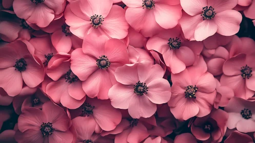 Blushing cosmos: petals drift through cotton candy dreams.