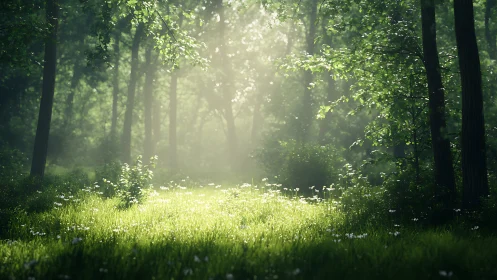 Cathedral of Light: Where Whispers Dance Through Ancient Timber.