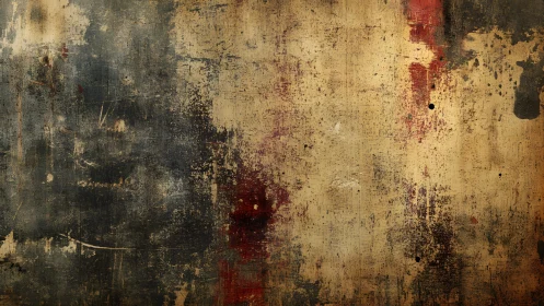 Grunge textured background with distressed paint and earthy tones.