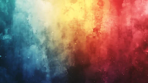 Textured tricolor gradient abstraction in digital painting format.