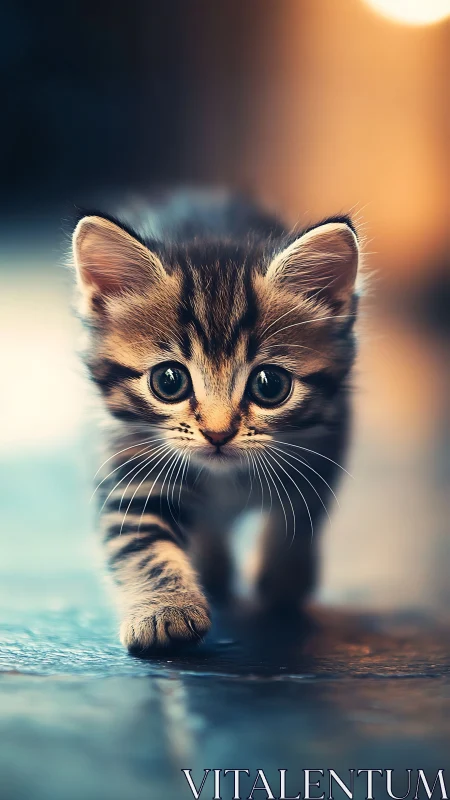 Meet the Adorable Tabby Kitten With Captivating Eyes