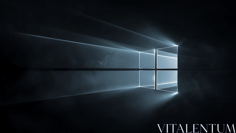 Geometric light-window interface with volumetric beam projection.