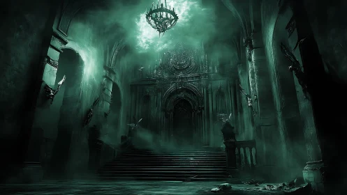 Emerald Wraith Cathedral Breathing Fog and Forgotten Hymns.