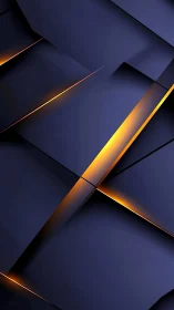 Midnight metal planes slice open to spill molten light