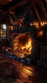 Hearth's Amber Cathedral: Where Stone Breathes Fire.