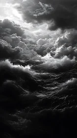 Tempest Veiled in Silver Stormlight Above the Black Sea.