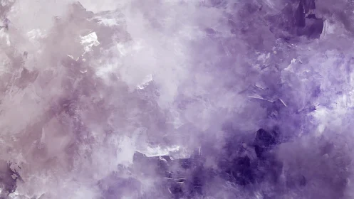 Violet mist swirls across textured abstract canvas surface.