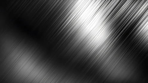 Silver rain streaks across shadowed steel and soft light