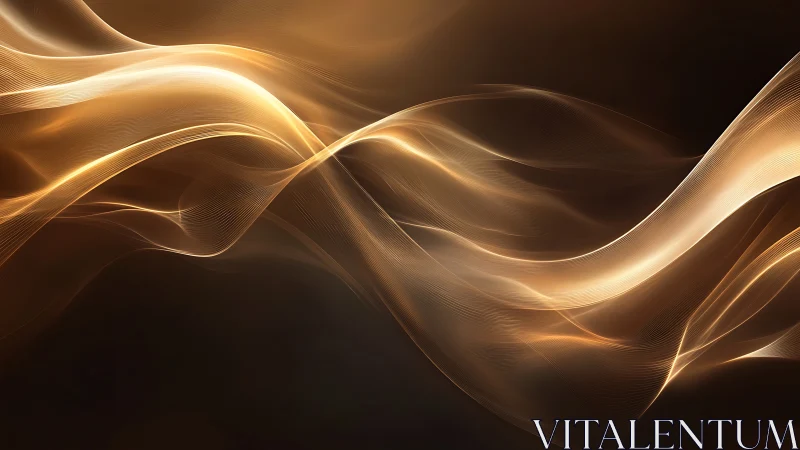 Silken light rivers weave quietly across a smoky dusk