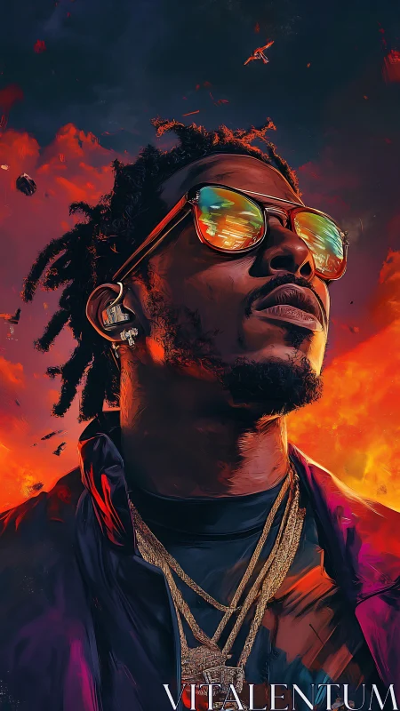 Solar storm swagger turns city lights into molten reflections