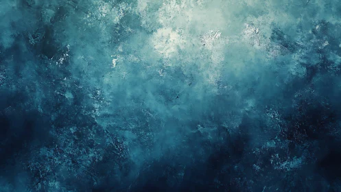Textured blue abstract background with gradient depth field.