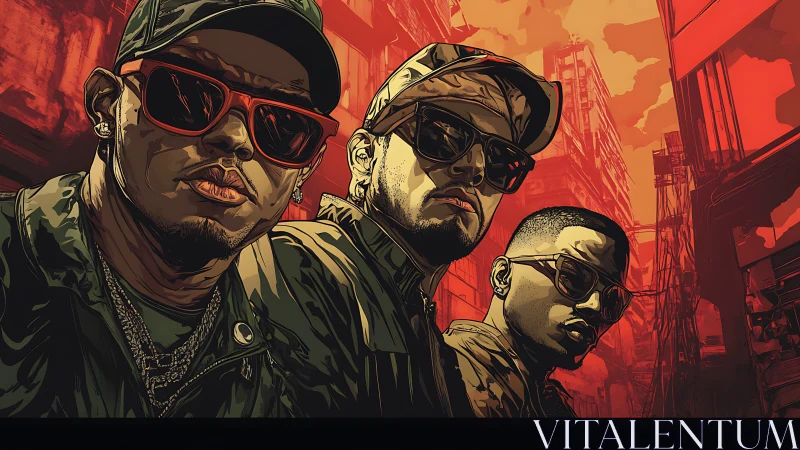 Streetwise trio leans into bold urban energy and shared style