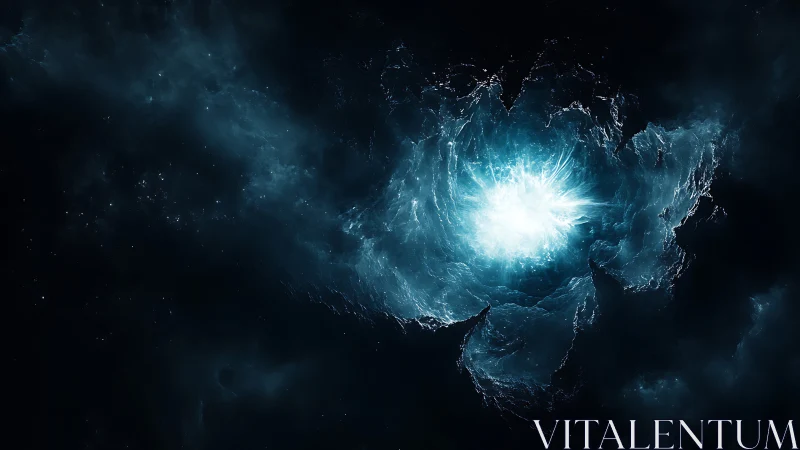 Astrophysical plasma vortex around luminous stellar singularity.