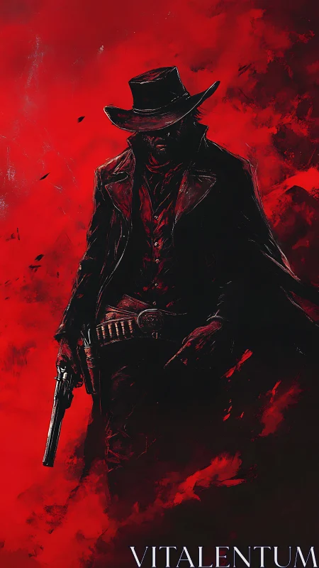 Scarlet Smoke Gunslinger Stalking the Burning Horizon.
