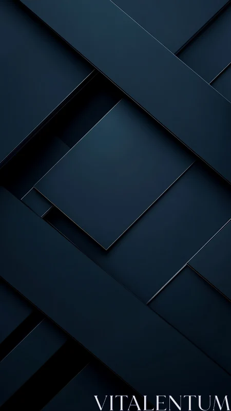 Layered dark rectangular panels in overlapping arrangement.