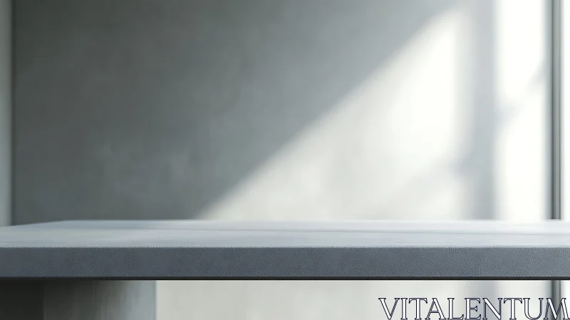 Soft daylight rests gently on a calm minimalist tabletop