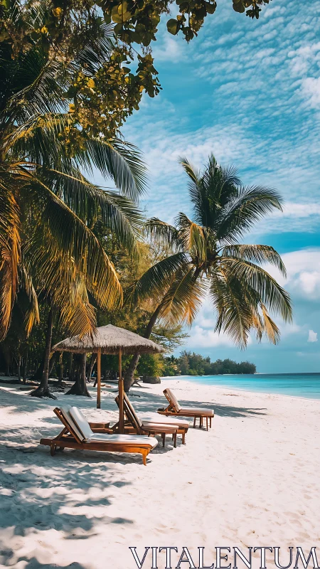 Paradise Lounge: Where Palm Trees Waltz with Turquoise Dreams