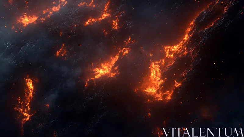 Inferno's Electric Veins Pulse Across the Void.