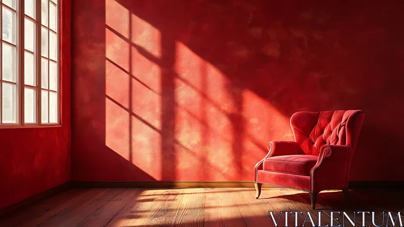 Radiometric daylight geometry across red interior envelope.