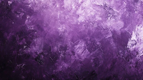 Lavender and plum textured abstract wall radiates softly.