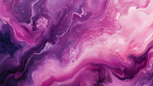 Velvet nebula currents swirl in magenta and rose tides.