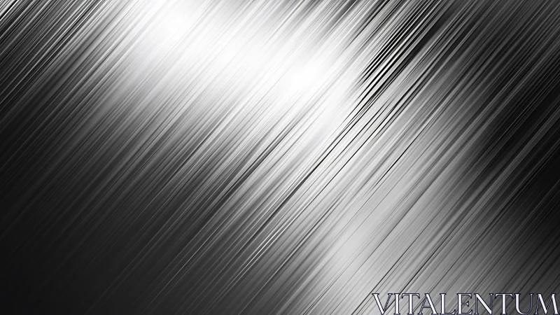 High contrast metallic streak gradient reveals motion-blur linearity