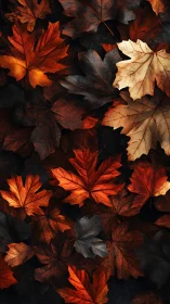Rich autumn leaves create a cozy blanket of seasonal color