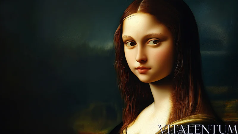 Softly luminous portrait of a thoughtful young woman.