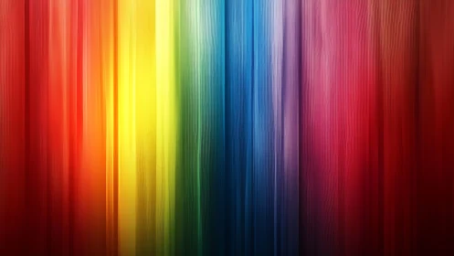 Vertical spectrum gradients form continuous color bands