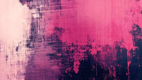 Pink and Navy Abstract Brushstroke Texture Digital Art.