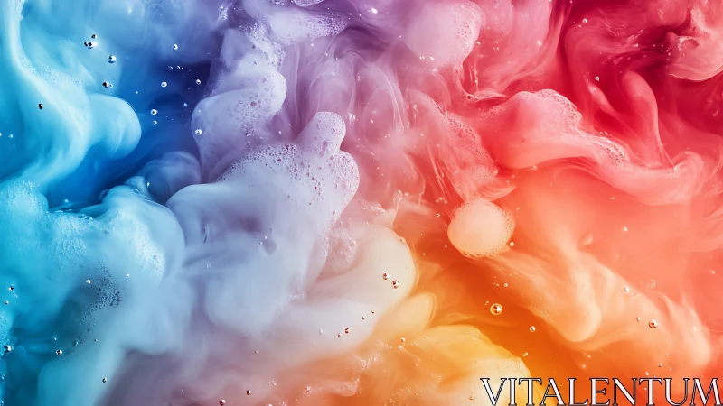 Dreamy swirling clouds of color blending in gentle motion.