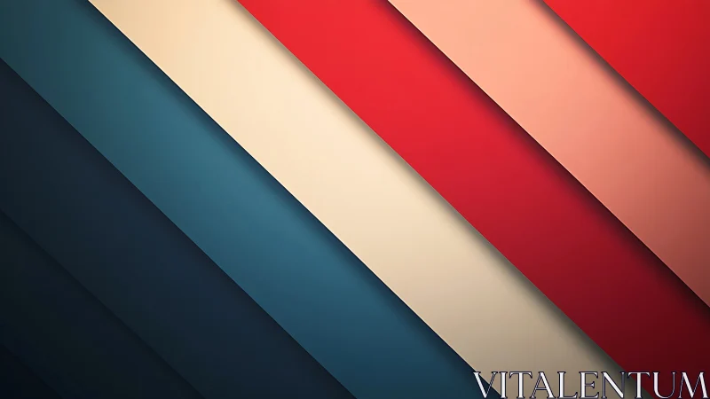 Layered diagonal color bands in minimalist digital composition.