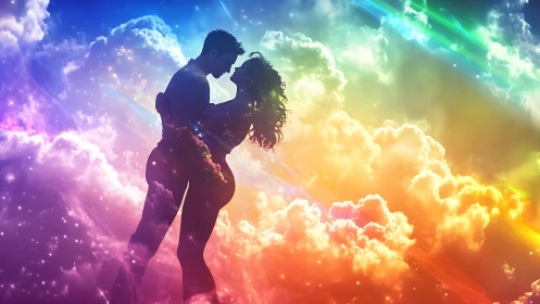 Love Suspended in Rainbow Light.