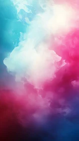 Tri-color volumetric nebula gradient with diffused light field