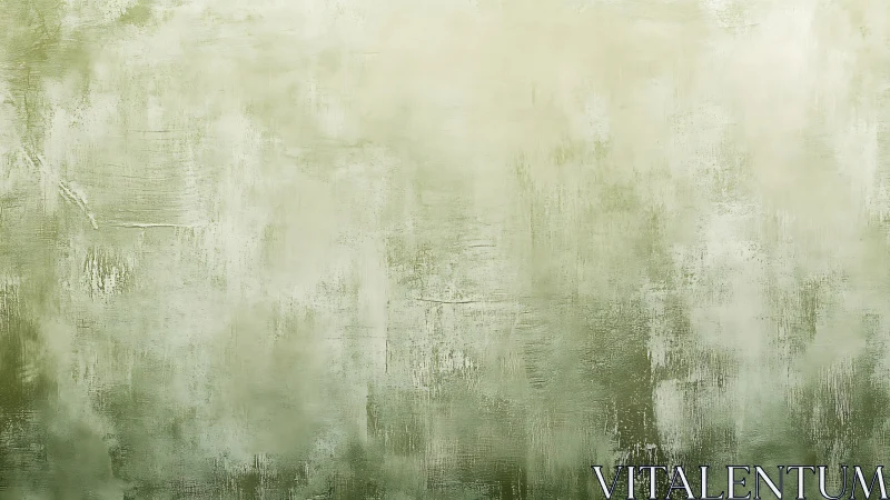 Muted green textured background with soft abstract gradients.