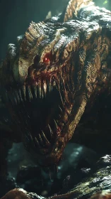 Ferocious forest beast captured in a dramatic close encounter.