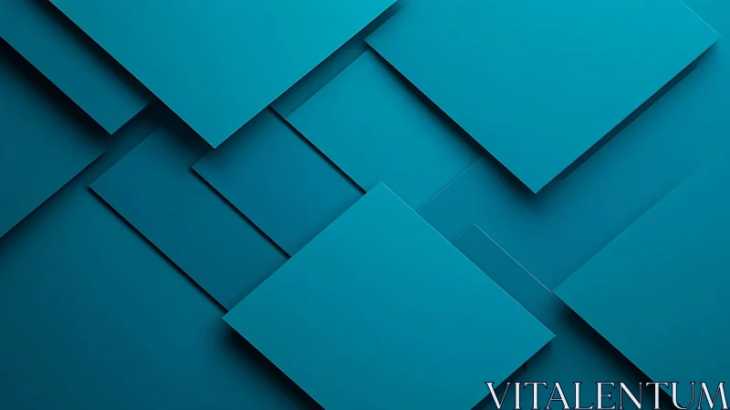 Teal geometric panels forming layered abstract background.