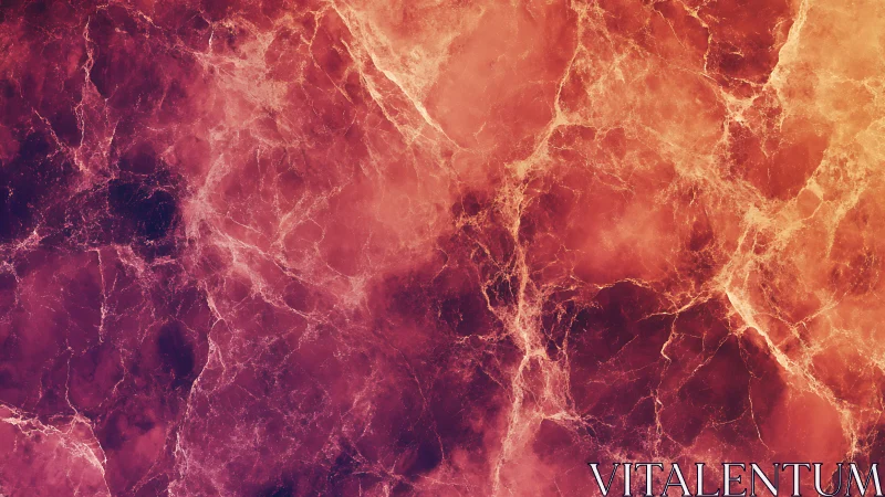Fiery marble textures glow with soft cosmic energy and light