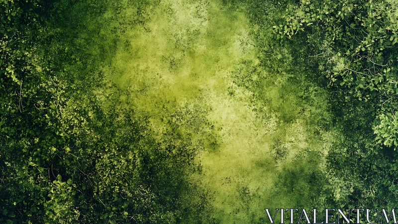 Canopy Dreams: Sunlight Through Forest Leaves.