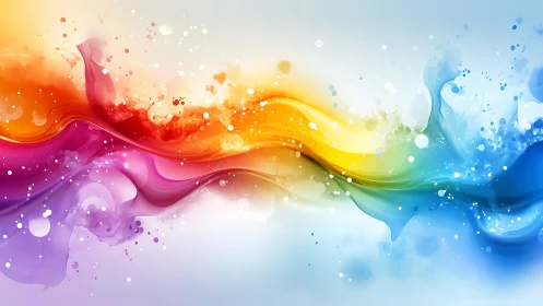 Chromatic fluid wave unifying saturated spectrum in motion