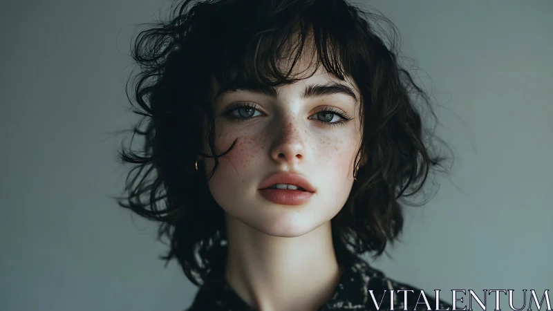 Photorealistic close-up portrait with soft cinematic lighting.