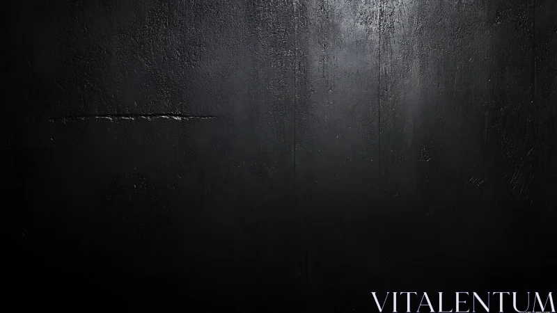 Dark textured wall surface with subtle scratch detail.